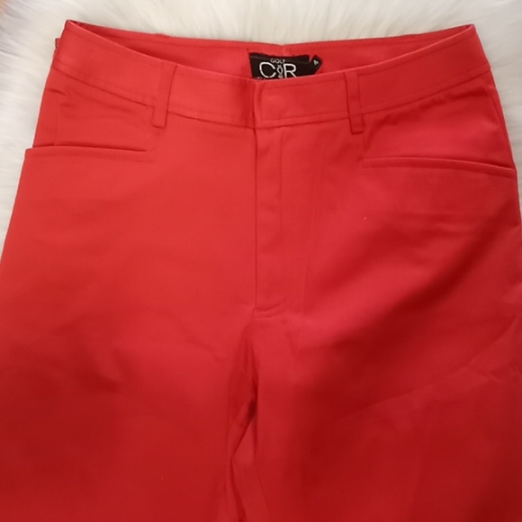VTG- Claudia Romana Red Golf ⛳ Capri Pants - Picture 6 of 13